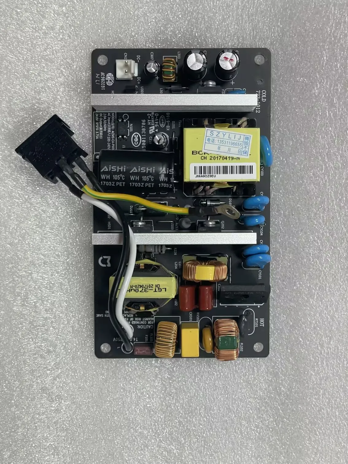 Power Strip Supply PCB PCBA Board Power Board for MI Air Purifier 1/Pro ACM1-CA ACM3-CA Repair Parts