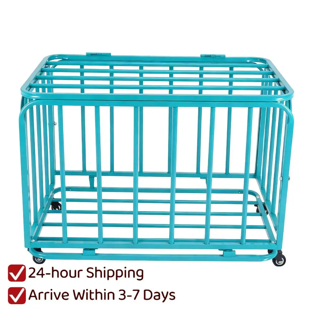 

Folding Sports Equipment Organizer Storage Basket with Wheels and Lid Rolling Ball Storage Holder Cart for Garage Club Or Gym
