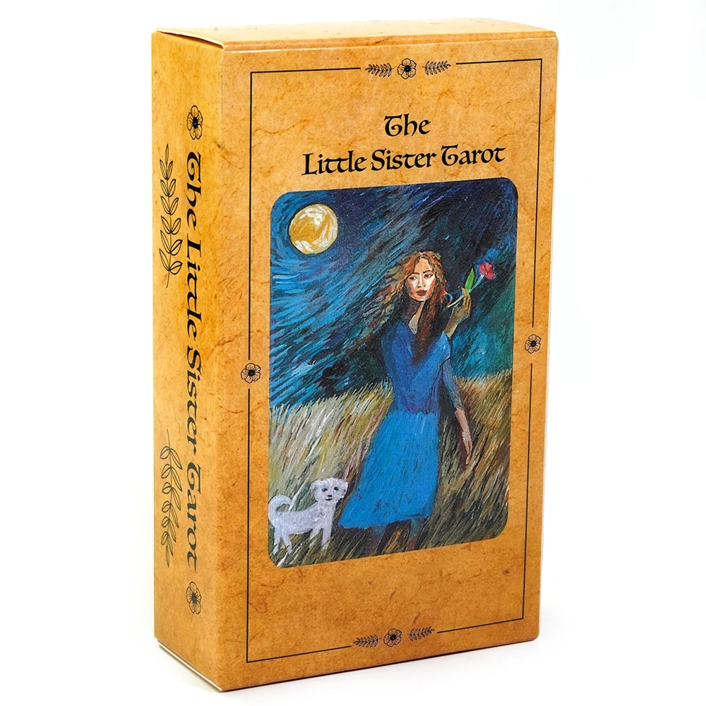 The Little Sister Tarot Ginny Thonson Light See Tarot rider 78 Cards Deck Beginner Tarot Learning Tarot Fortune Telling Game