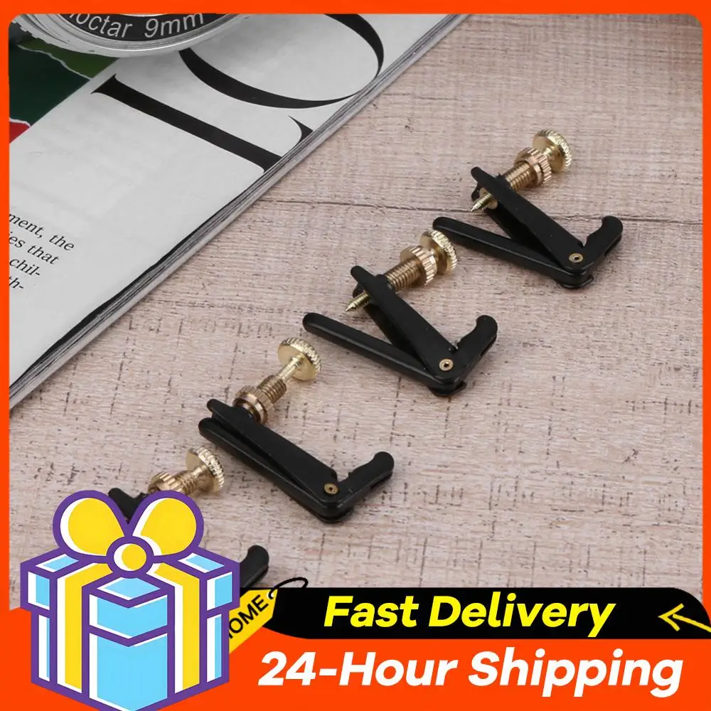 

4 шт. крючки-регуляторы для струн скрипки, из гальванизированного железа, для скрипок 4/4 и 3/4, профессиональные сменные детали для музыкальных инструментов