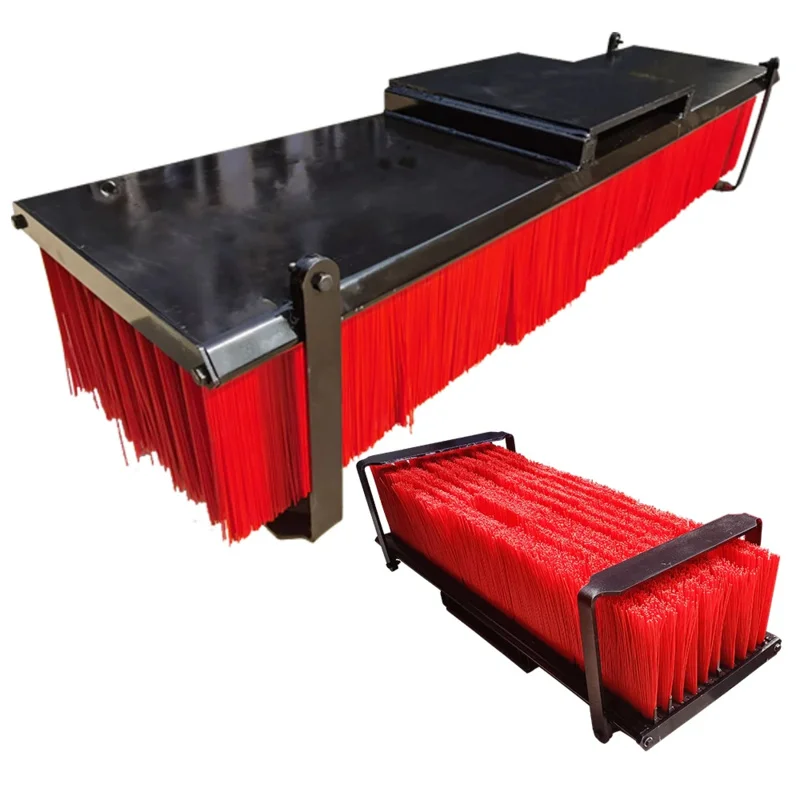 

For Sea Shipping CustomizedRainbow Heavy-Duty Steel Broom Forklift Attachment for 1-50t Excavators 0.1-8m Capacity Strong Resist