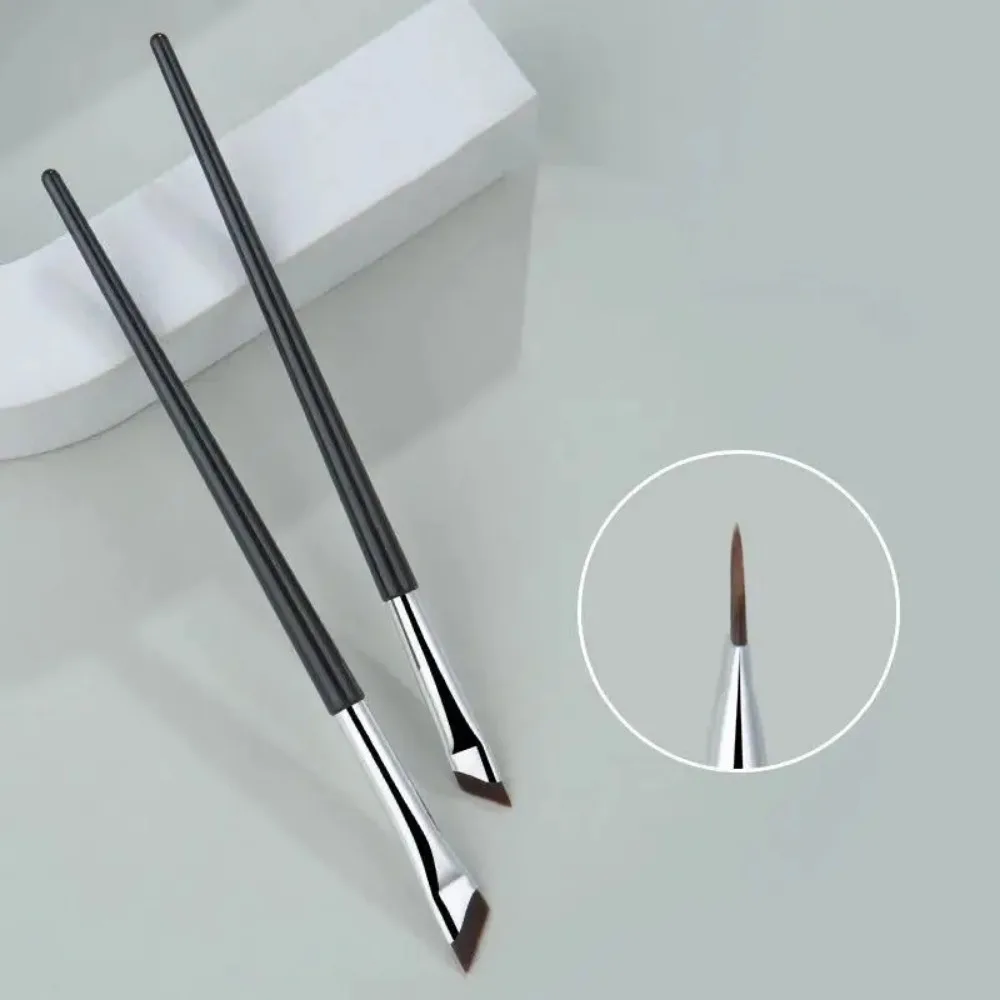 KSHBO Upgrade Blade Eyeliner-Pinsel, ultradünn, feiner Winkel, flacher Augenbrauenpinsel, Liner, Augenbrauenplatz, Make-up-Pinsel, präzise Detailwerkzeuge
