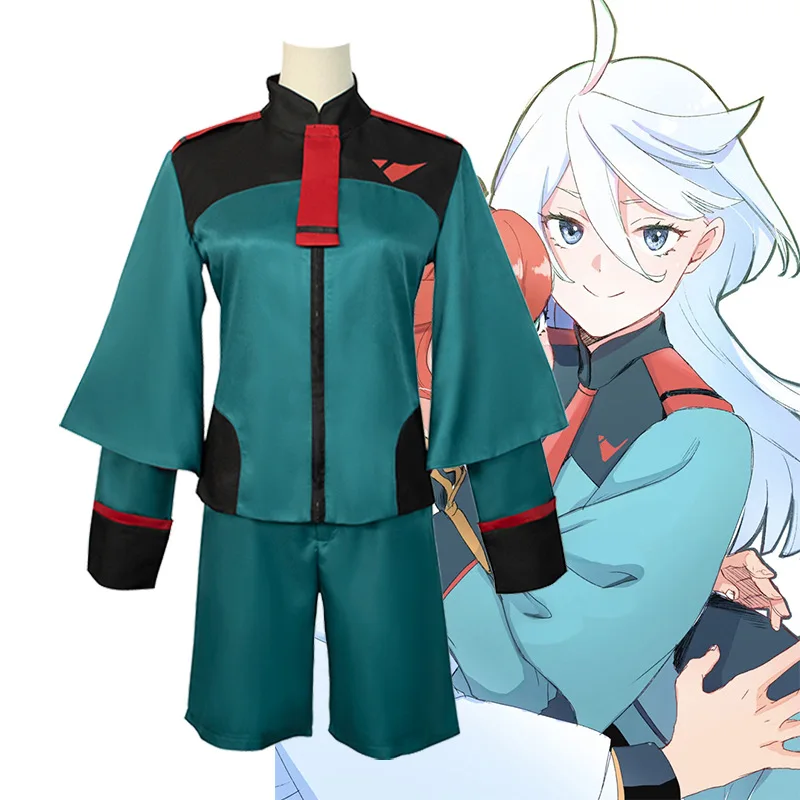 Anime Mobile Suit Gundam The Witch From Mercury Cosplay Miorine Rembran Costume