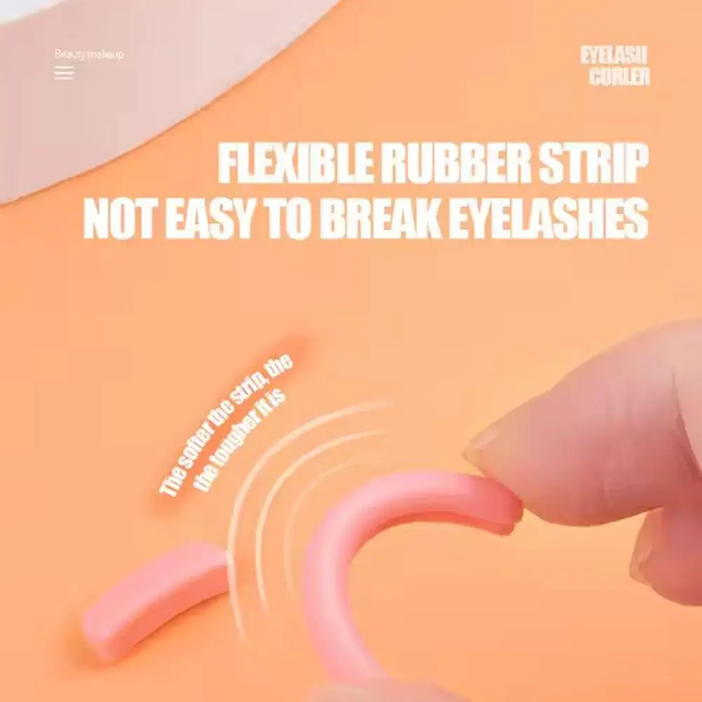 Wide-Angle Eyelash Curler Long Styling Natural Curled to Easy Enlarge Harm Lashes Application No Eyes Tool Eyelids X1H6