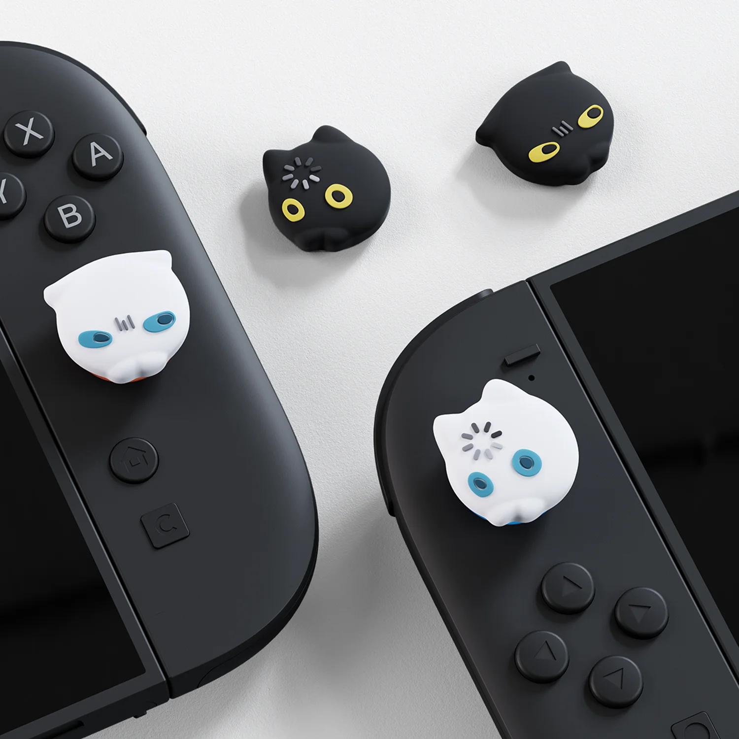 Lovely Silicone Thumb Stick Grip Cap Protective Cover For Switch 2 Joycon/NS2 Pro Game Controller Protector Case Accessories