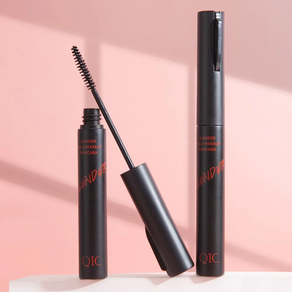 Langlebige wasserfeste Wimperntusche, wasserfestes Wimpern-Make-up mit schwarzer Tinte, natürlicher Look, nicht verschmierende, transferfeste Wimperntusche