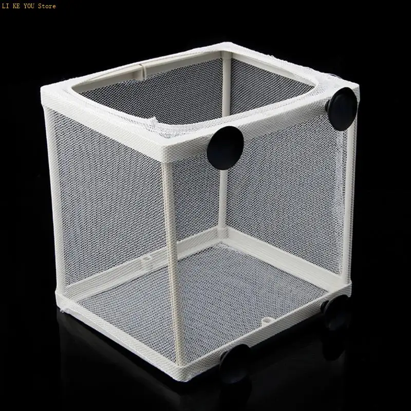 W3JE Fish for Tank Breeder Net Fish Hatchery Breeder Box Separation Net Fry Hatchery