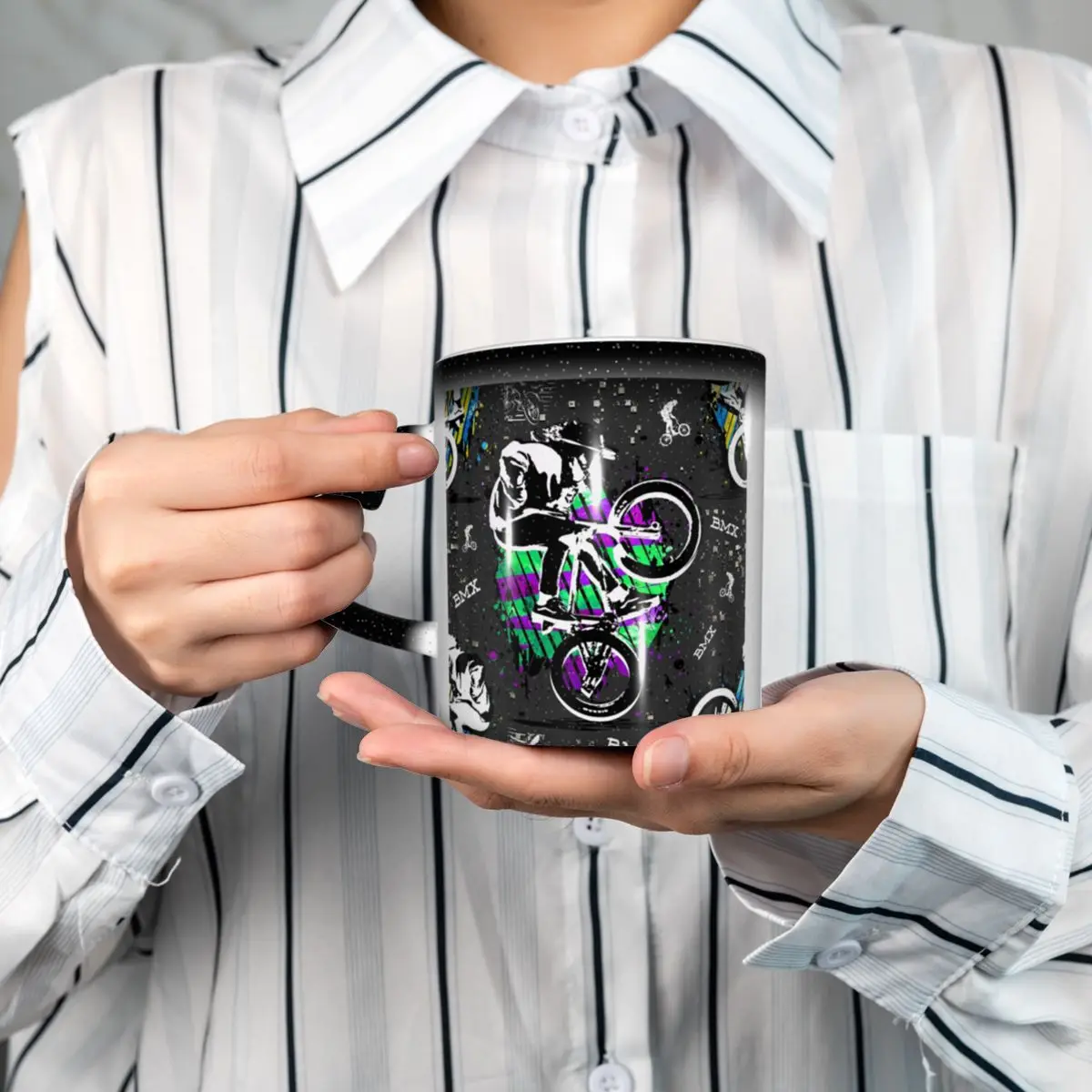 

Bmx Apparel Bmx Фристайл Кружка Забавные керамические кофейные чашки Чайные кружки Чашка молока Посуда для напитков Подарок для друзей