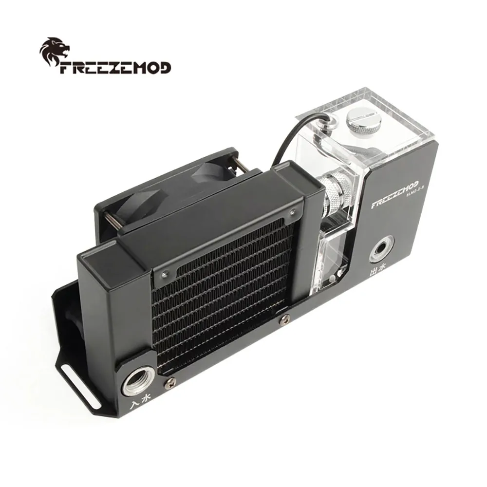 FREEZEMOD External 80mm Aluminum Radiator Integrated water cooling module, AIO 2000RPM radiator For Mobile tablet laptop dissipa