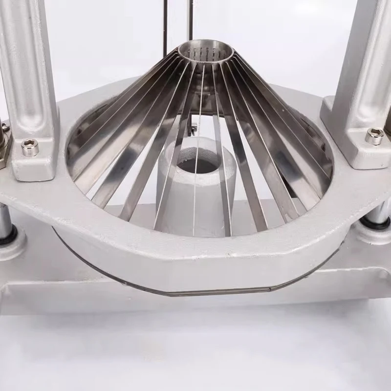 ماكينة تقطيع البصل اليدوية سهلة المزهرة ماكينة صنع زهر البصل أداة المطبخ الإبداعية