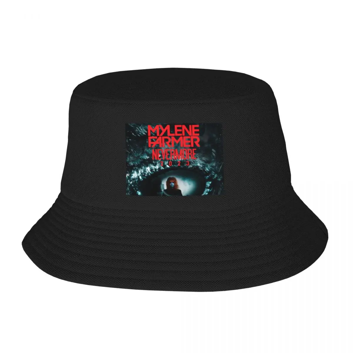 MYLENE FARMER 2023 (Jeanne Gautier) Bucket Hat Hood Anime Hat black Boy Women's