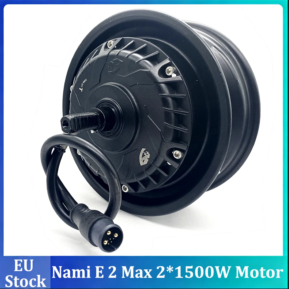 Oryginalny silnik przedni Nami E2 Max 1500W z magazynu UE, część zamienna do hulajnogi elektrycznej Nami E3 Max 1500W z silnikiem tylnym.