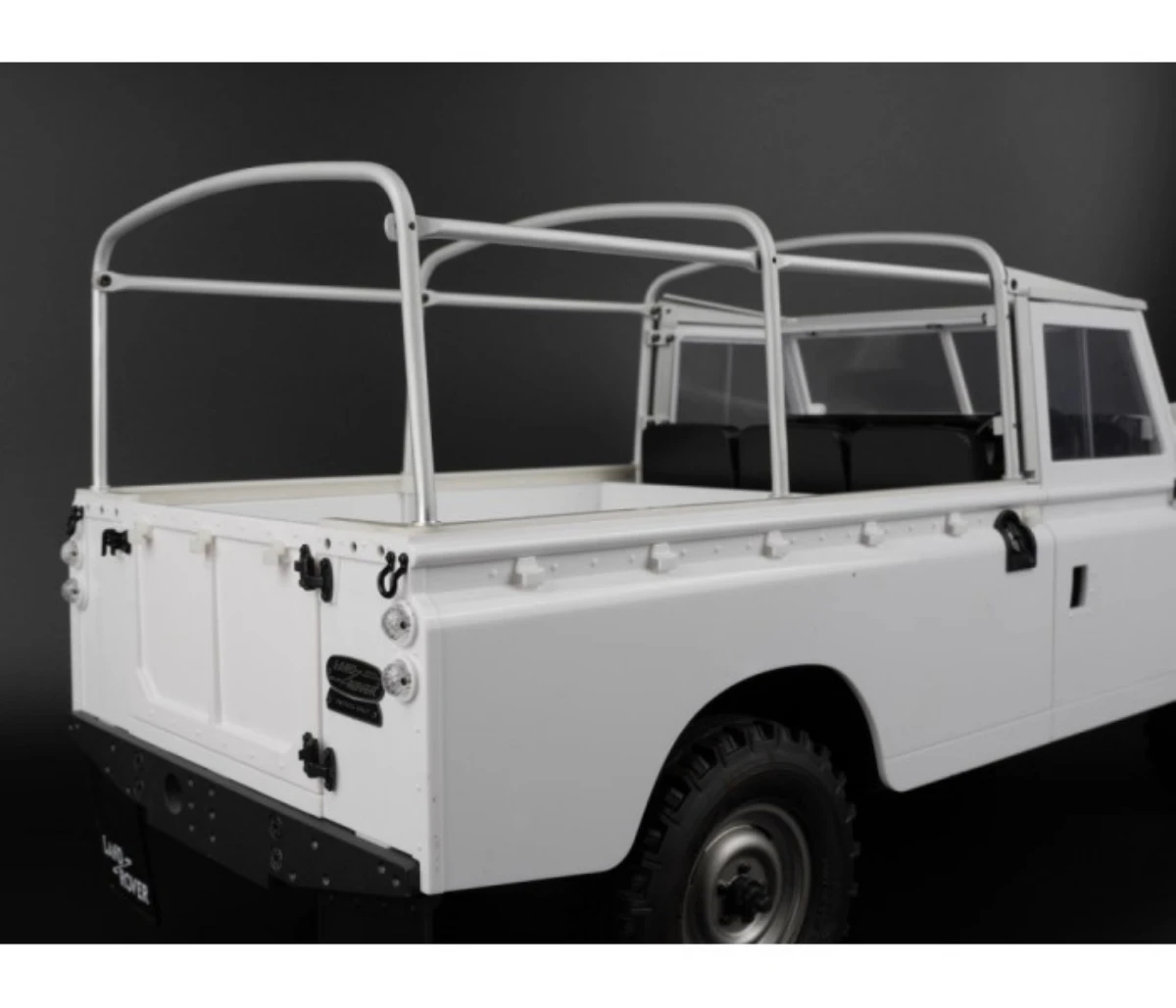 RC Canvas Soft Top & Hoop Set for 1:10 Scale RC Crawler Car Boomracing kudu BR88