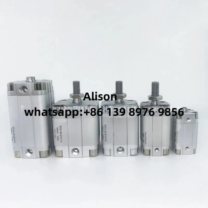 Original thin single cylinder ADVU-12/16/20/25/32/40/50/63/80-5/10/15/20/25/30/40/50/75/100-A-P-A/-A-P