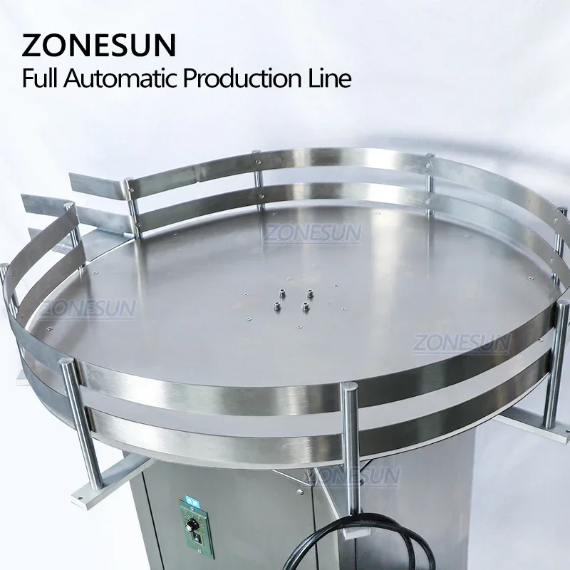 ZONESUN ZS-FAL180A5 Custom Full Automatic Cosmetic Bottle Vial Filling Capping Machine Production Line For Liquid Paste