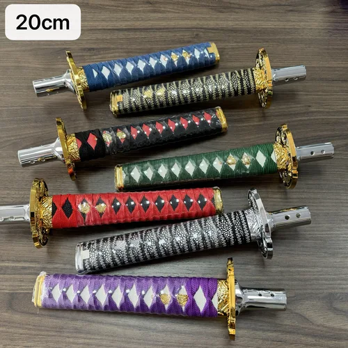 Imagen 1 del producto Pomo de Cambio Universal JDM Katana Samurai de 200 mm con Adaptadores, Pomo de Cambio de Marchas, Palanca de Cambios, Accesorios para Automóviles
