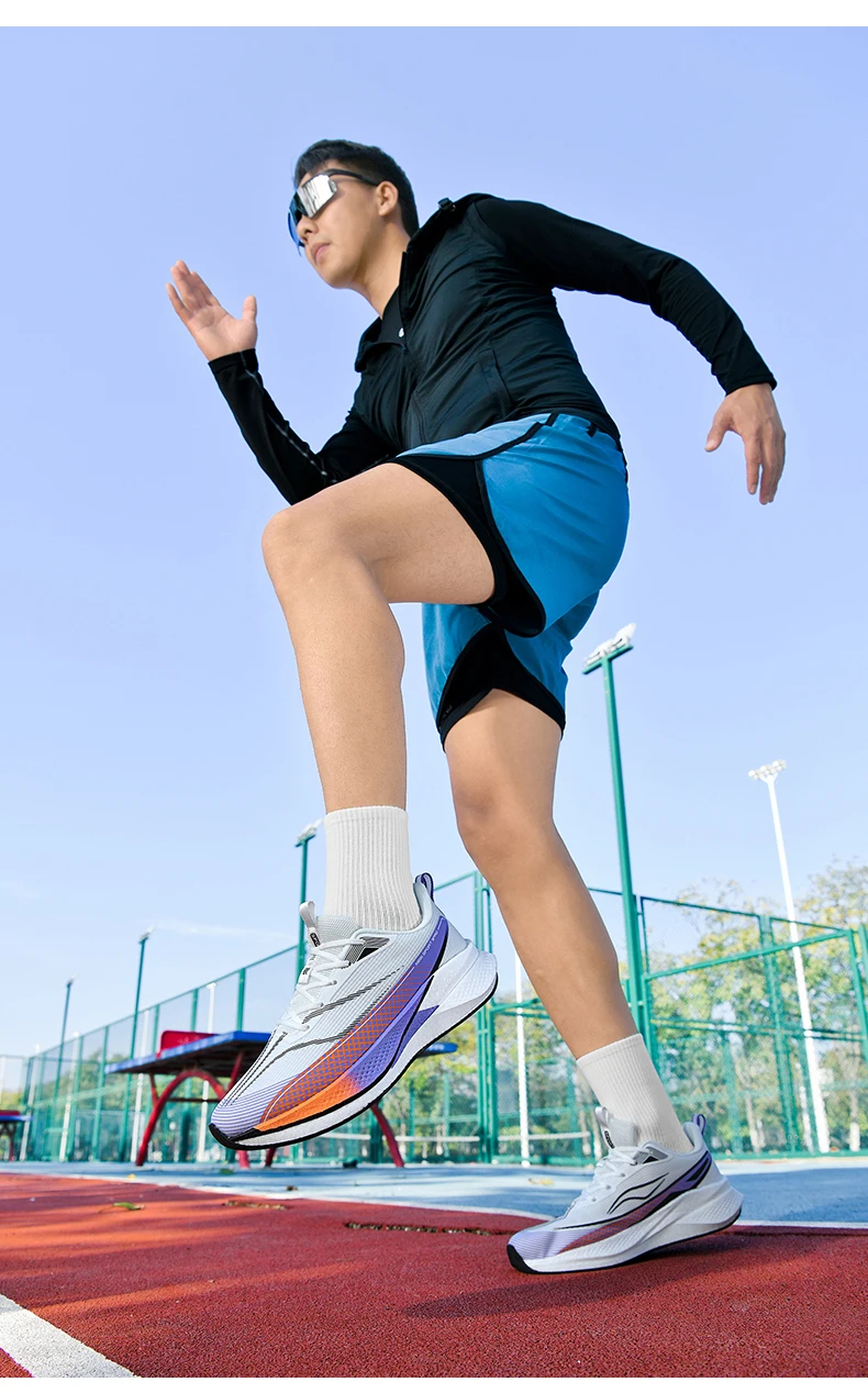 Weiße Marathon-Laufschuhe für Herren, spezielle Sportschuhe, atmungsaktive Turnschuhe, gepolsterte Turnschuhe für Rennen, Joggen, Outdoor, Tennis, Sportschuhe – Detail 23