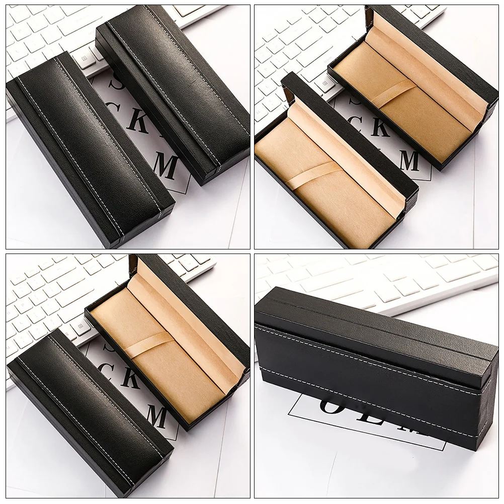

Fountain Pen Case Single Portable Organizer Display Box Gift Pencil Holder Storage Desk Accessories Writing Instrument