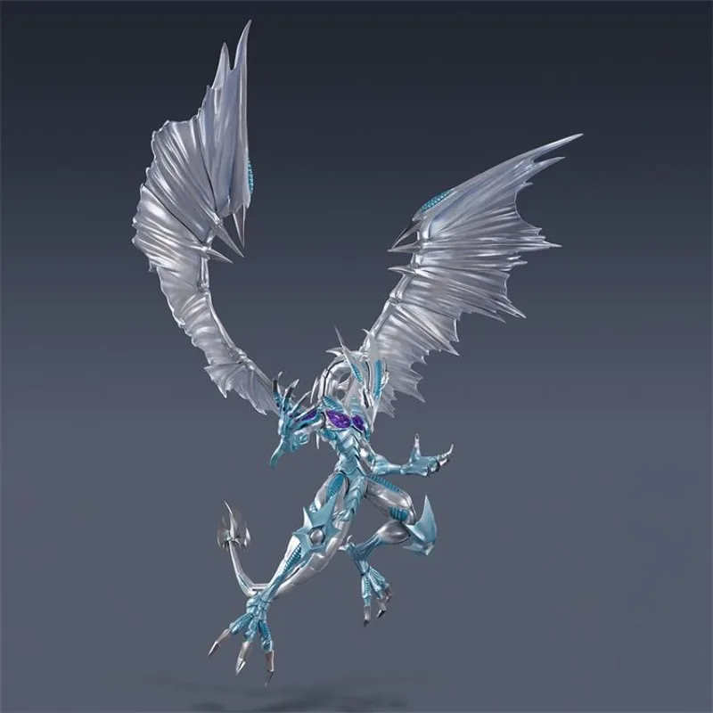 Bandai Originale Duel Monsters Anime Modello 5DS SHM Stardust Drago Action Figure Giocattoli Ornamenti Da Collezione Regali per I Bambini