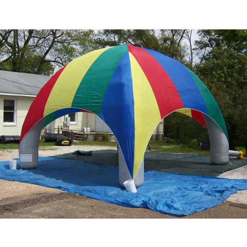 customized inflatable spider big tent inflatable outdoor advertisement dome event tent inflatable igloo tent for rental