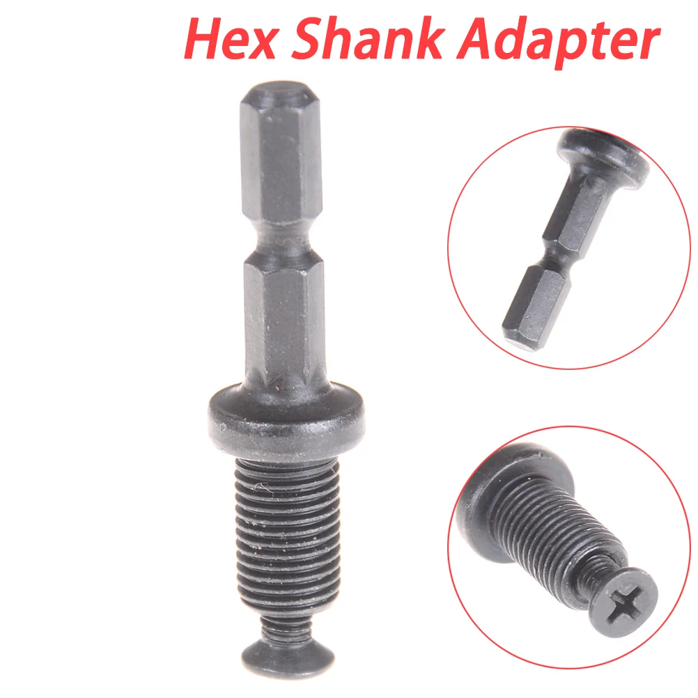 1PCS Hex Shank Keyless Drill Bit Chuck Adapter 1/4