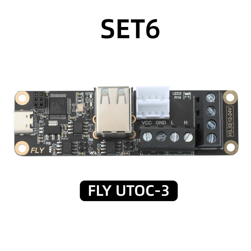 Mellow Fly SHT36 V3 Klipper/RRF Canbus/RS232 Board Compatibel 3D Printer Max Plus LDC1612 Eddy IDM Voor Nema14/17 Motor