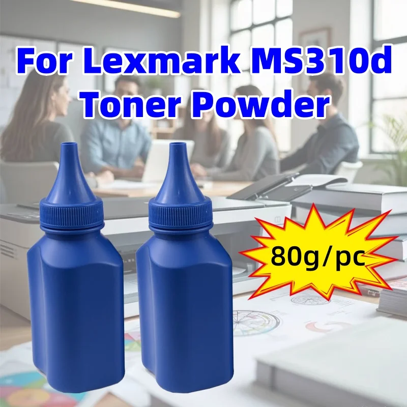 

Черный тонер-порошок, совместимый с картриджем для принтера Lexmark MS310d 310dn 312dn MS410d 410dn 415dn MS510dn MS610dn 610de 610dte