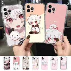 Anime mafumafu Phone Case For iPhone 13 14 Pro Max XS XR 12 11 Pro 13 Mini 6 7 8 Plus Clear Back Cover Capa