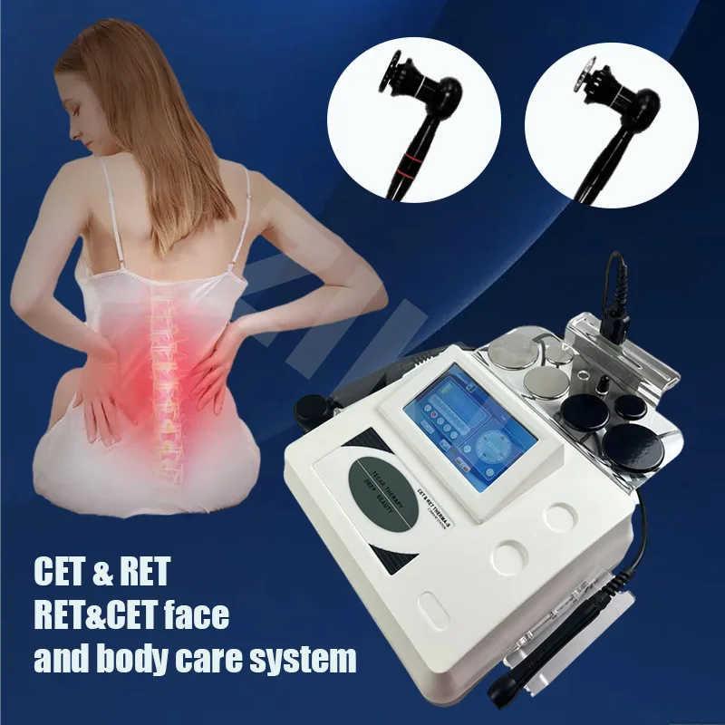 

New Therapy Pain Recovery Body Rehabilitation Cet Ret Handles Relax Muscle Tecar Machine