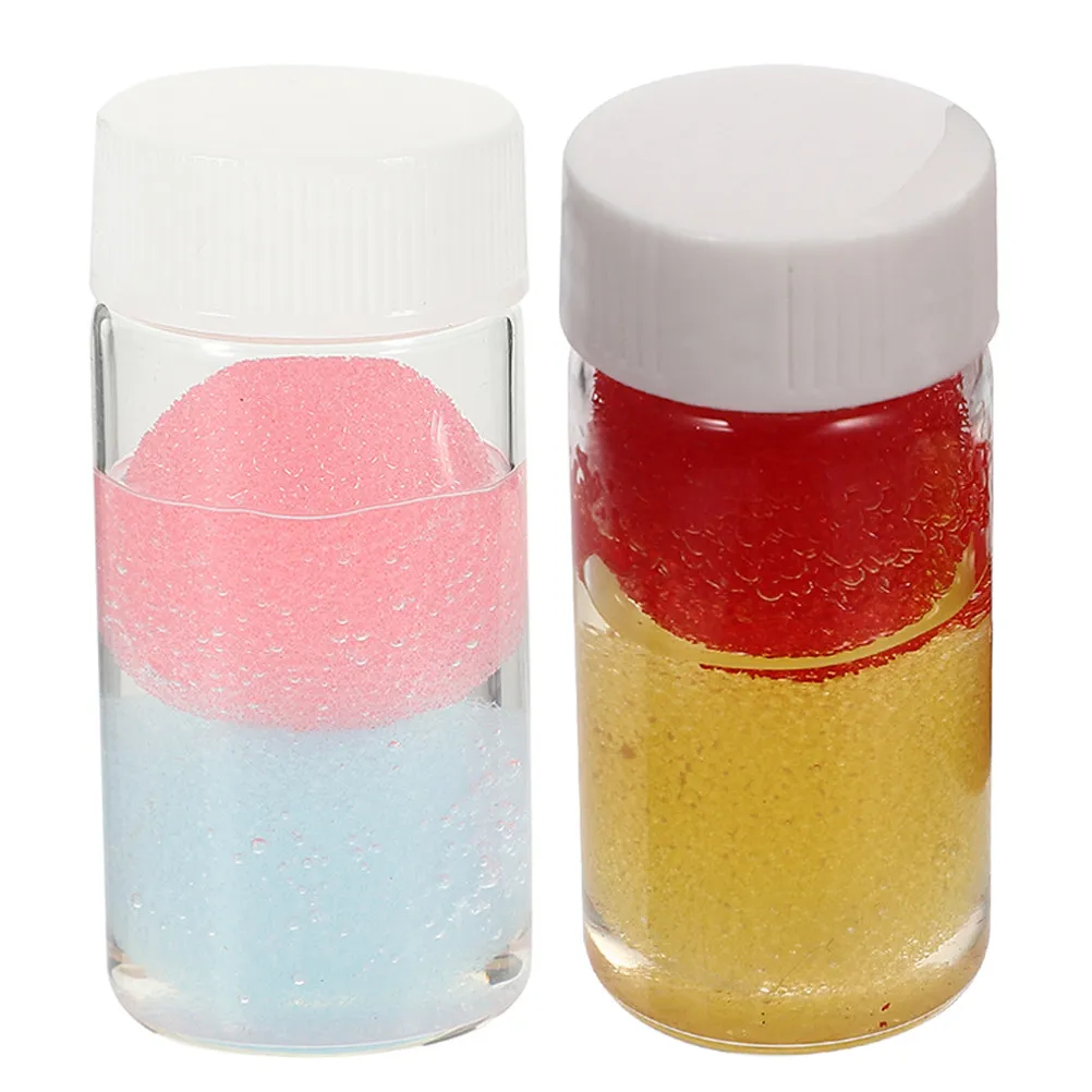 3pcs Eyelash Extension Tweezers Cleaner Kit – Gentle Fast-Drying Sponge Balls for Lash Tools