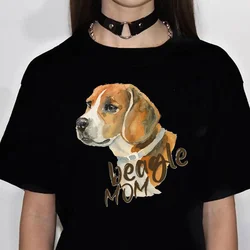 Beagle t-shirt donna summer streetwear harajuku t shirt girl manga clothes