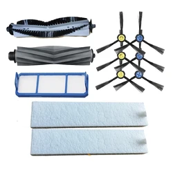 Main Roller Brush Cover Side Brush HEPA Filter Mop Cloth for Ilife A9s A9 A80 Plus Robotic Vacuum Cleaner Parts Repalcement Kit