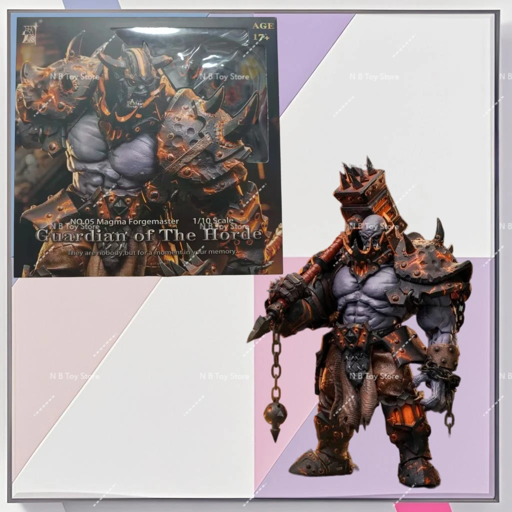 

In Stock Original Grey Knight Studio Tribe Guard 05 Melted Flame Casting Action Figure Collectible Gifts for Children