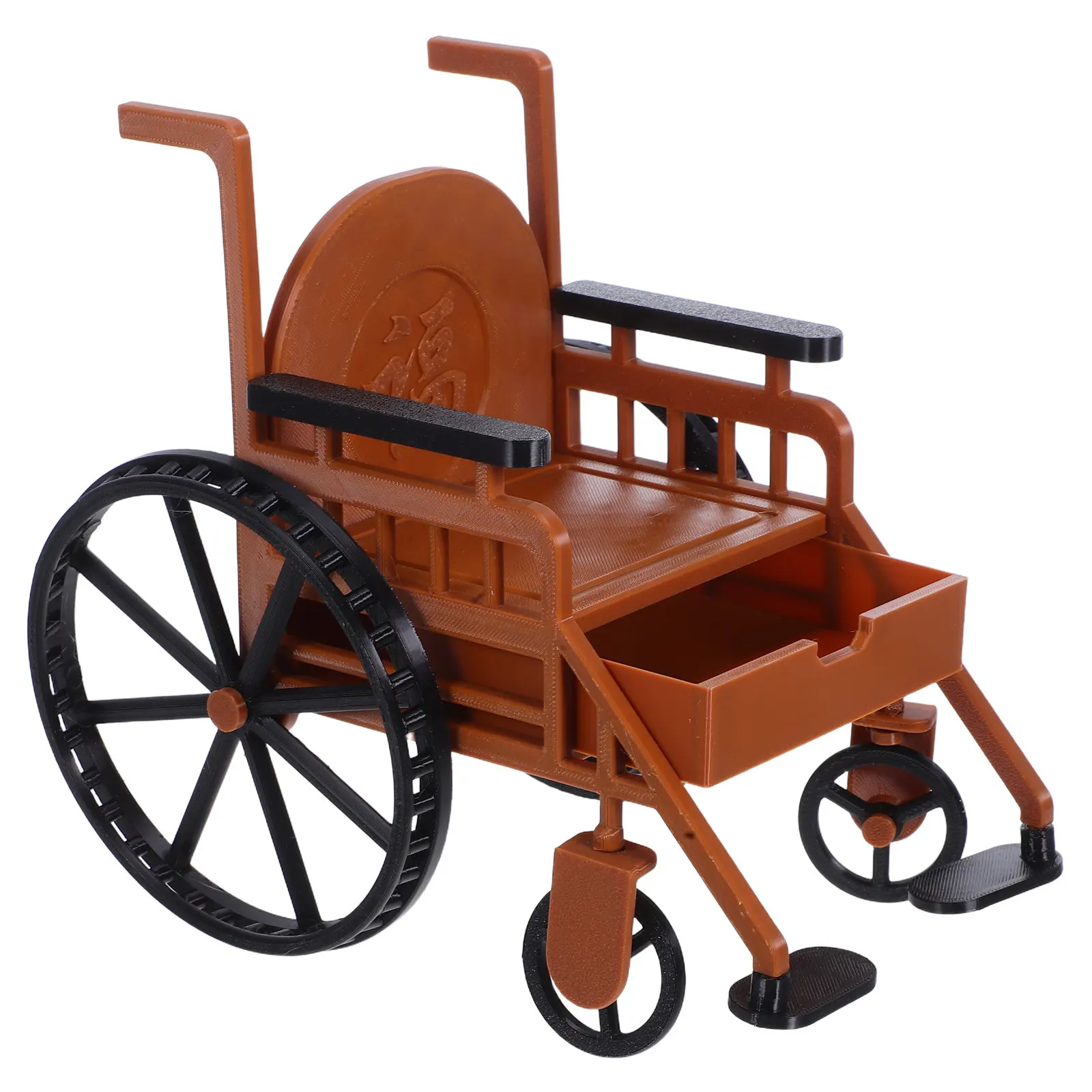 

Realistic Mini Wheelchair Crutch Set for Dollhouse Medical Scenes Bjd Action Enhances Imaginative Play