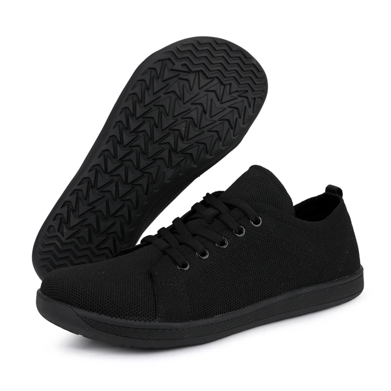 Wide Toe Barefoot Shoes Mens Womens Minimalist Walking Sneakers Shoes | Zero Drop Sole | Breathable Mesh image 3