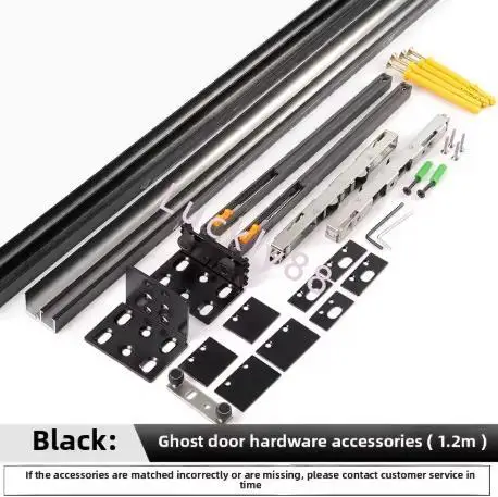 

Двусторонняя скрытая направляющая для раздвижных деревянных дверей, безрельсовая система скрытого раздвижения