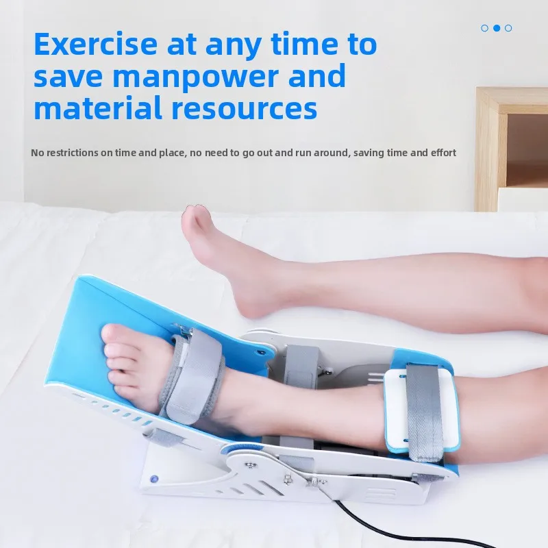 إعادة تأهيل الكاحل القدم ترهل الظهر المدرب لكسر الكاحل القدم ممارسة المنزل القرفصاء المعونة