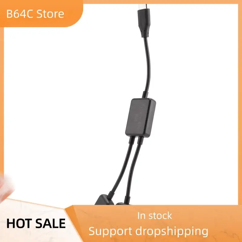 

B64C 4X Тип C OTG USB «папа» на двойной 2,0 «мама» OTG зарядка 2-портовый концентратор-кабель Y-разветвитель