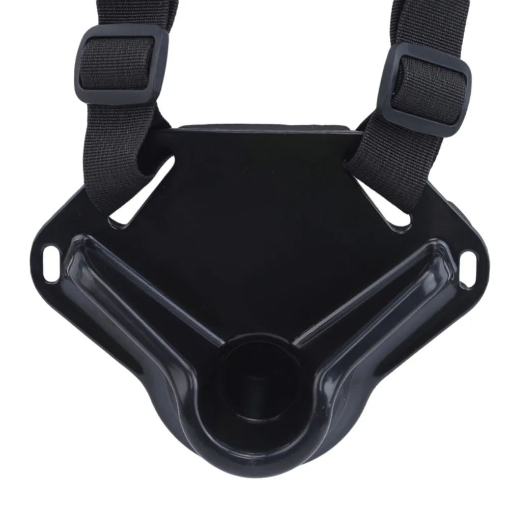 Adjustable Fishing Fighting Belt ABS Material Safety Buckle Fish Rod Holder Belly Pole Stand Up Fishing Waist Belt Fishermen