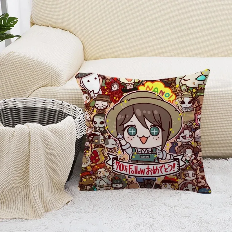 Cushion Cover Identity V Decorative Pillowcases Luxury Pillow Cover Pillow Case Sofa Car Bed Room Decor Dakimakura Wedding Gift