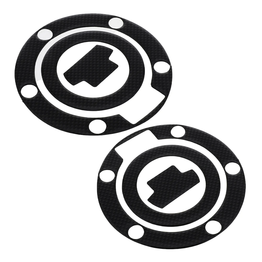 

2 Pcs Motorcycle Fuel Tank Sticker Gas Protector Stickers Pad Cover Decals 3d Motorbike Protectors Fish Bone Paste