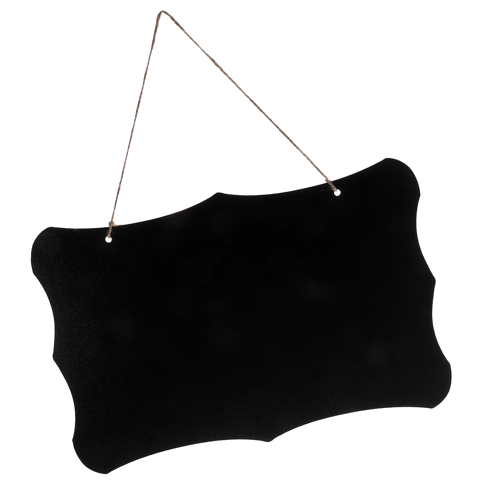 

5pcs Double Sided Chalkboard Sign Hanging Wall Mounted Wood Wear Resistant Smooth Surface For Shop Patio Balcony Outdoor Indoor