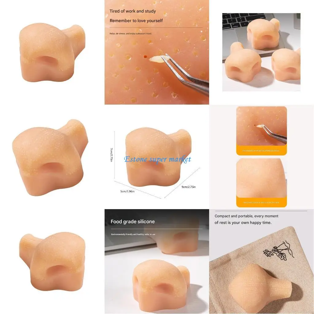 

090B Успокаивающая игрушка из постоянного эластомера. Переносная взрывная игрушка с крошечными щипцами.