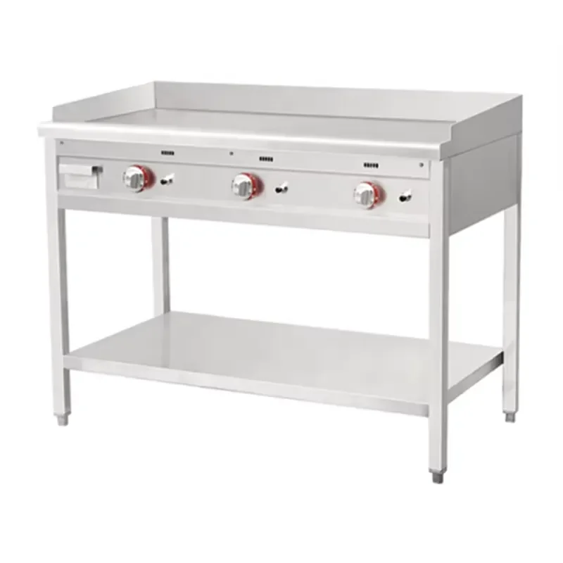 Commercial Kitchenware Manufacturer Commercial Griddle Standing Flat Plate Grill Griddle Teppanyaki