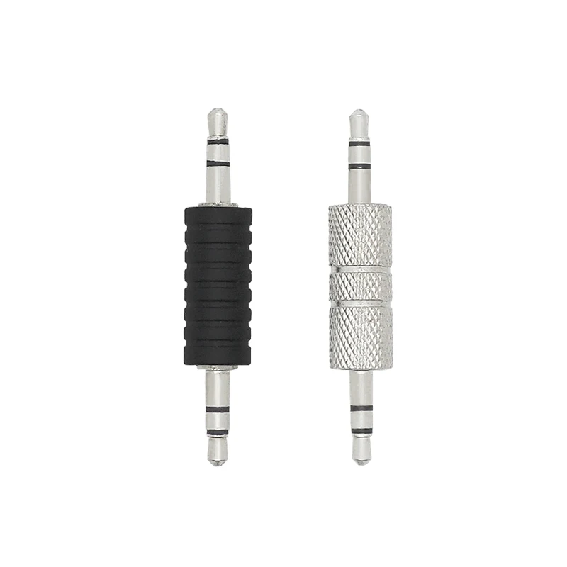 3.5mm Male to Male Stereo Audio Adapter 3.5 Jack Headphone Coupler Professional for Car Audio AUX Connector