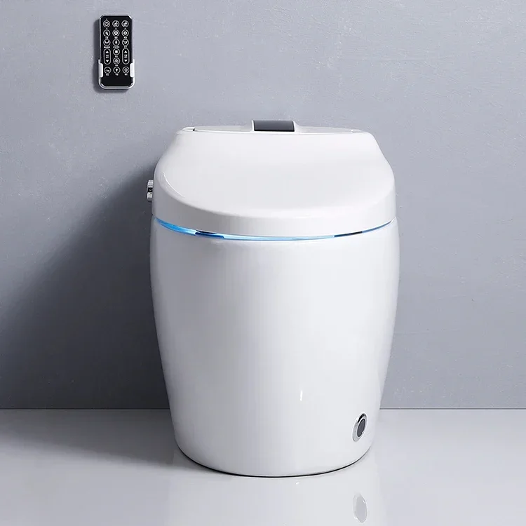 110V/220V modern electric intelligent one piece toilet wc inodoro ceramic automatic electric wc bathroom smart toilet