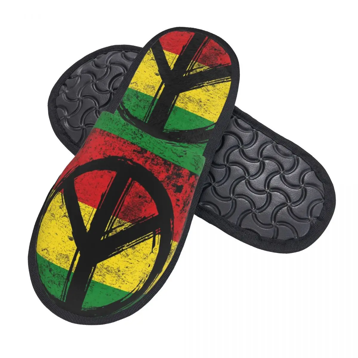 Memory Foam Slippers Women Soft Warm Reggae House Slippers