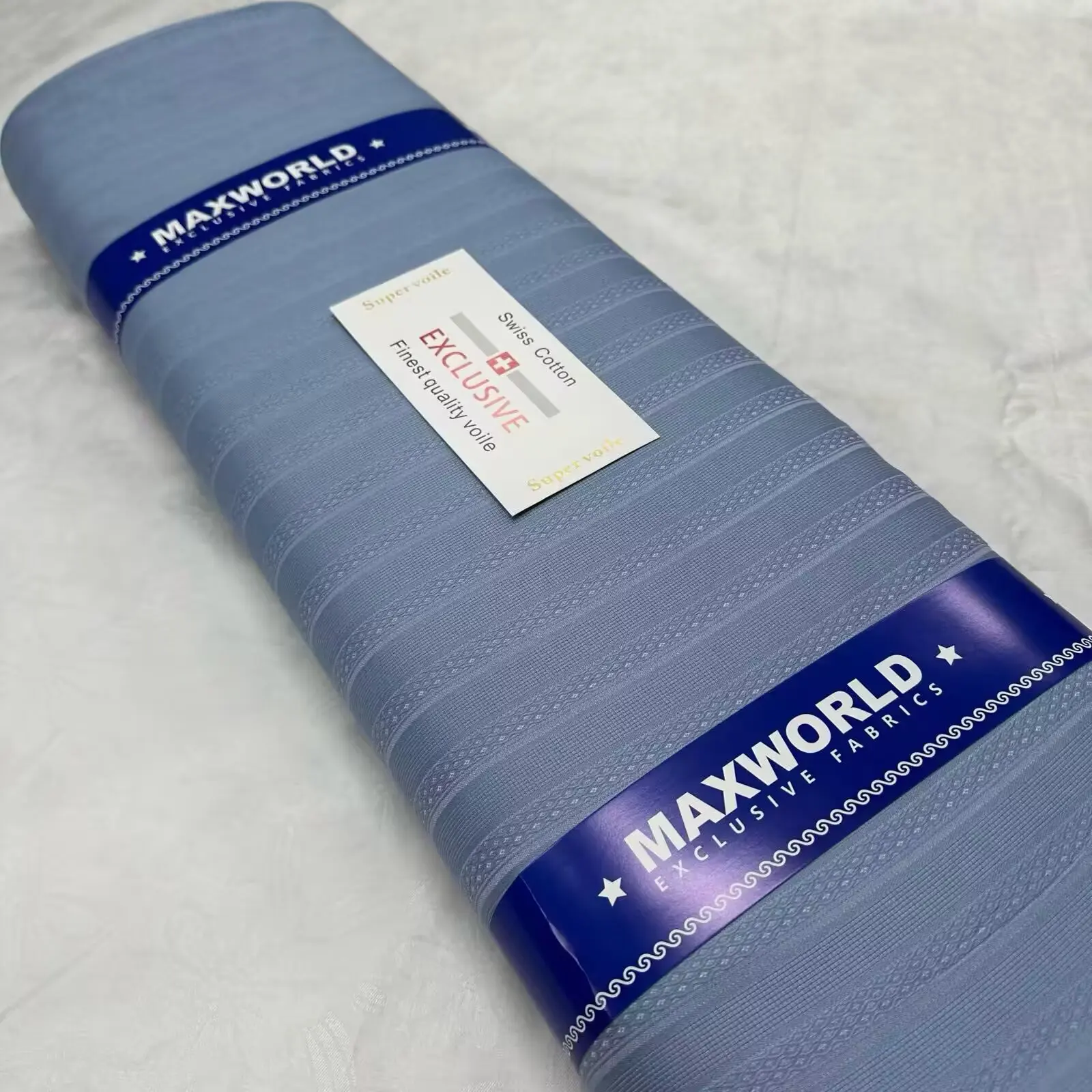 Latest 5 Yards African Soft Atiku Fabric For Men Suit Swiss Voile 100% Cotton Lace Fabric For Clothes Sewing 16A54