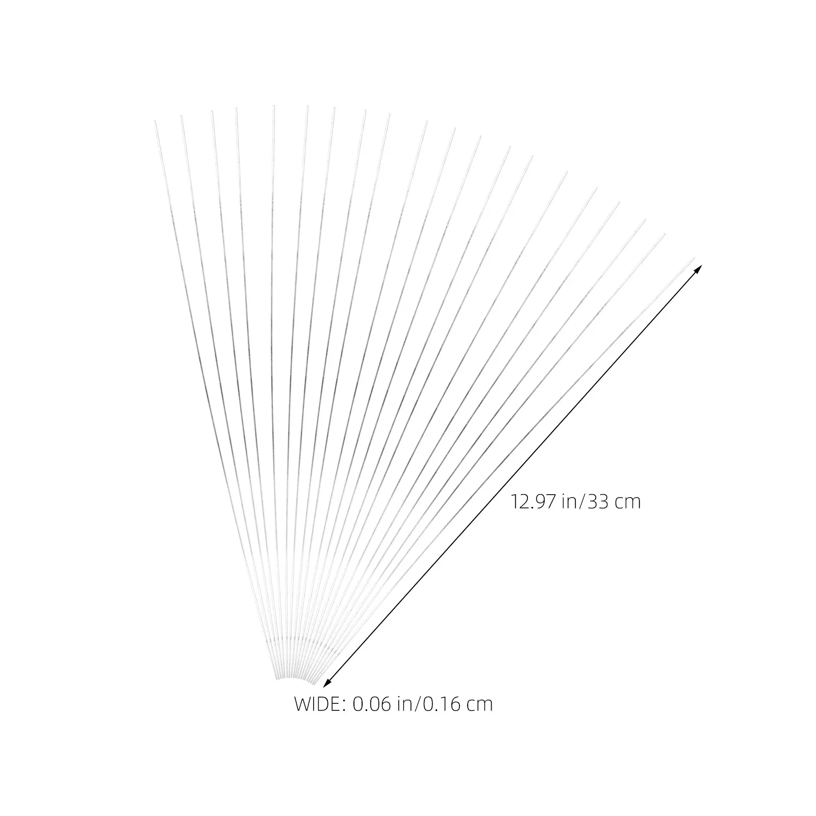 20Pcs Aluminum Tig Brazing Rods with Flux 6Mm X 33Cm Strong Bond Low Temperature for Aluminum Refrigerator Air Conditioner