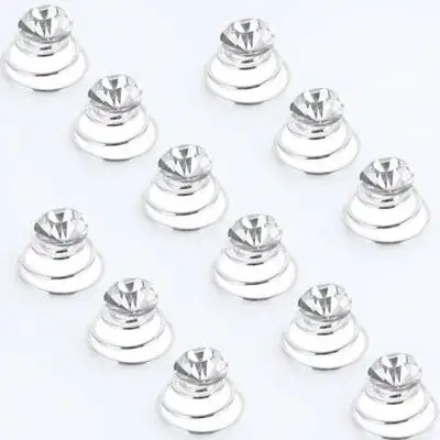 

12Pcs Metal Coil Spiral Hairpins Rhinestone Decorative Hair Clips Wedding Prom Birthday Accessories Coil Spiral Hairpin